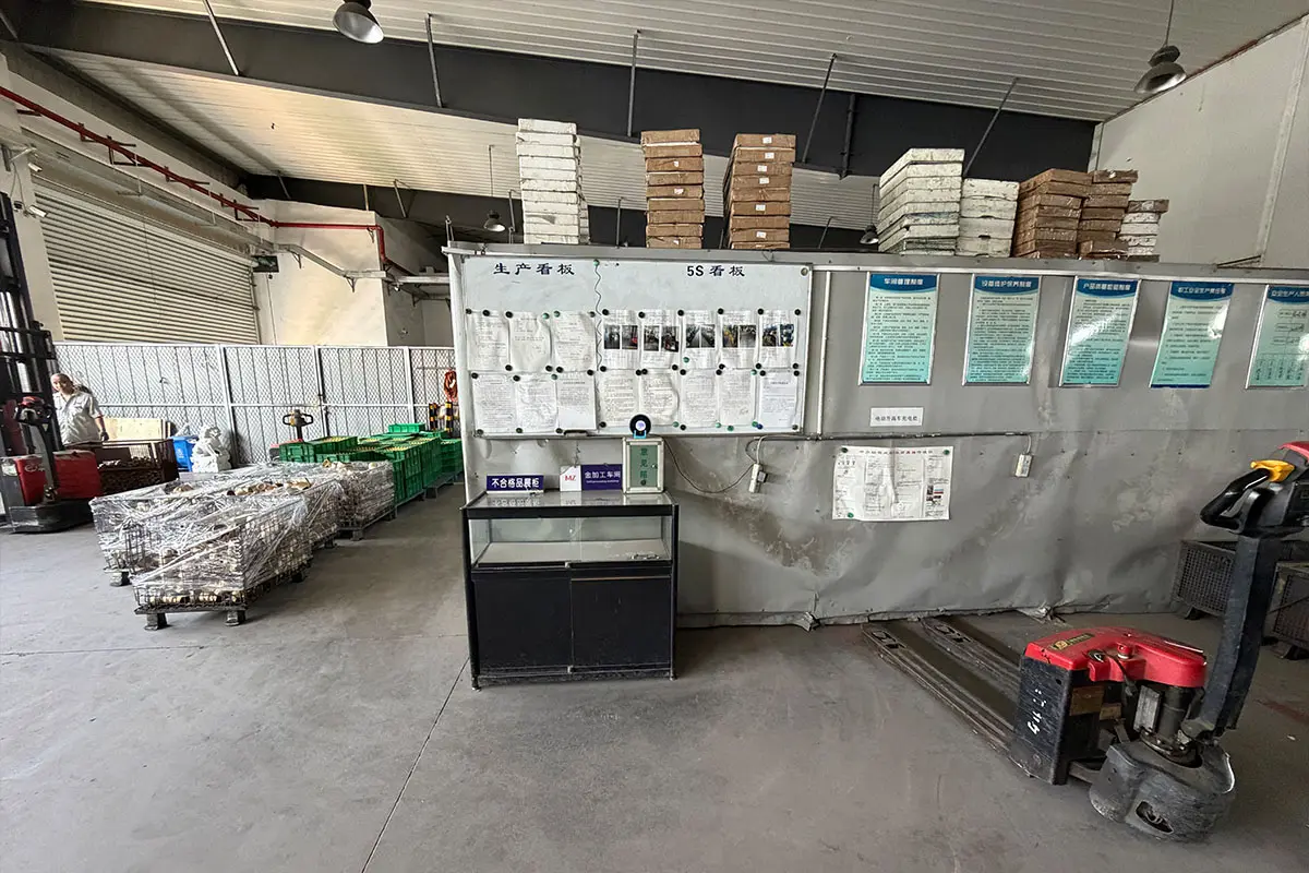 Our factory production line