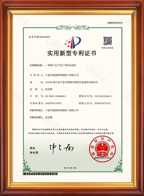 Patent Certificates
